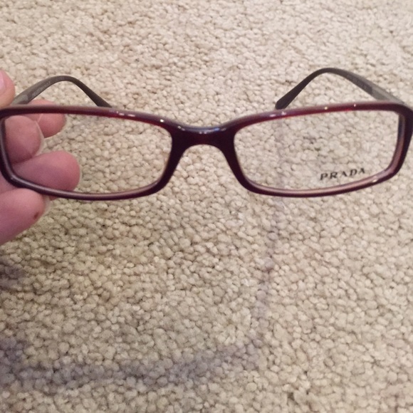 Brand new Prada reddish brown frames - Picture 2 of 4